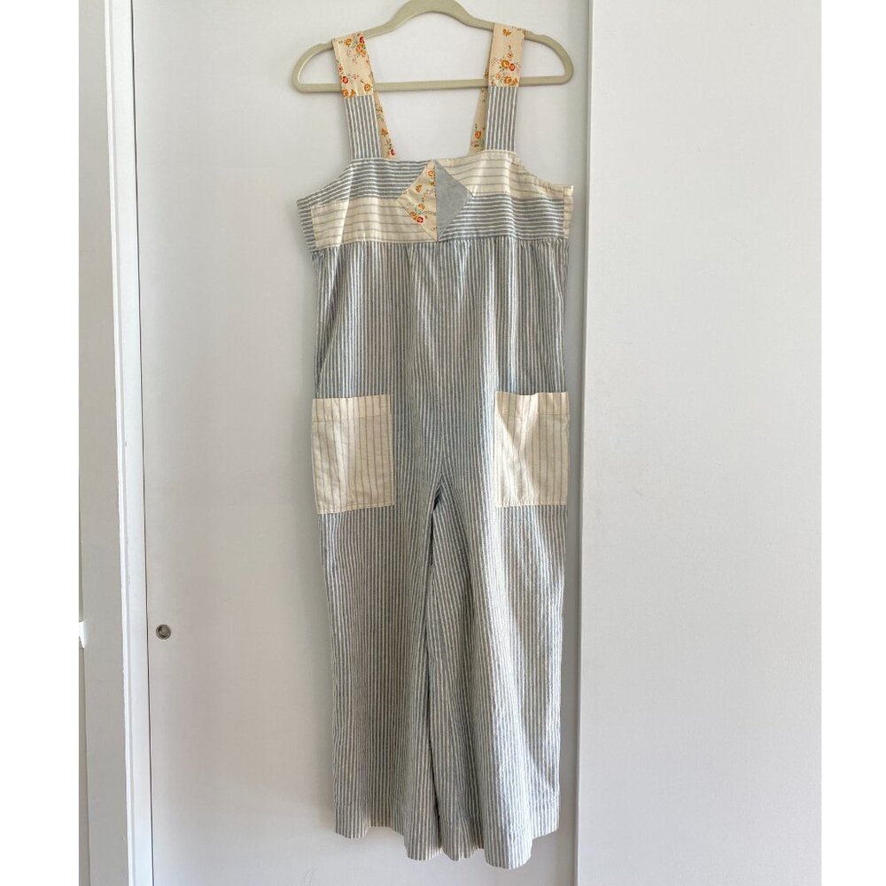 Madewell x The New Denim Project® Patchwork Jumpsuit
